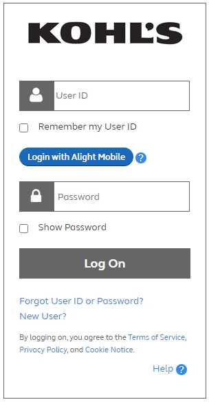 Kohl's Former Associate Login